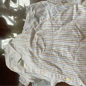 Men’s XL striped button down